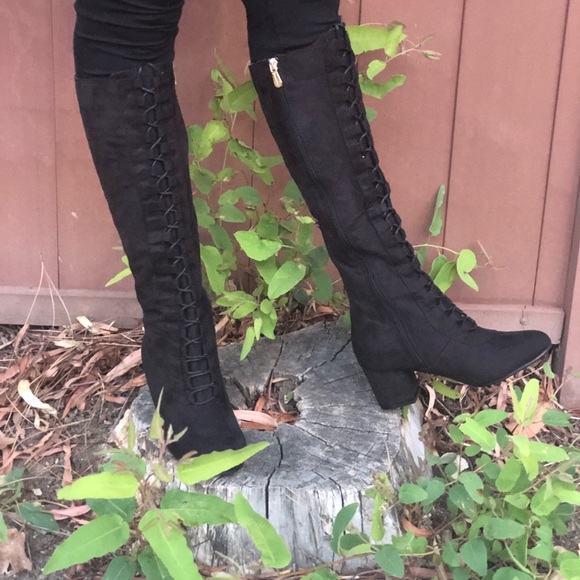 Tall lace up boot - Picture 5 of 8